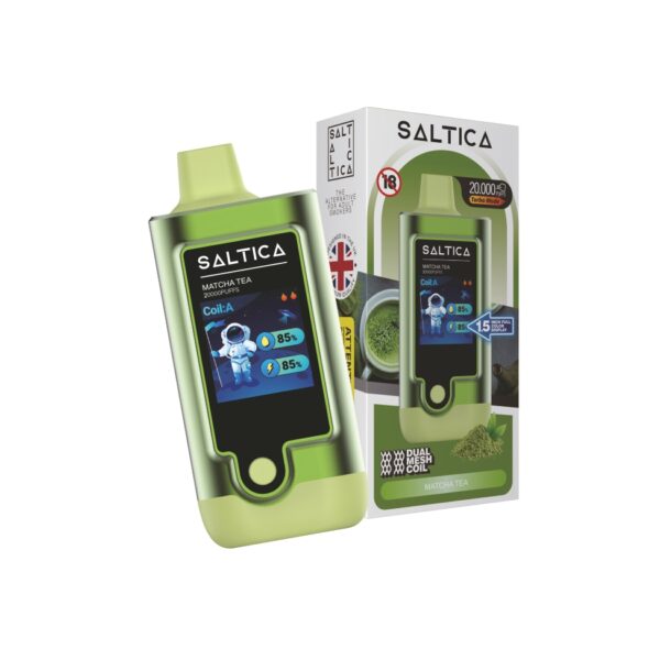 Saltica 20000 Puff Matcha Tea