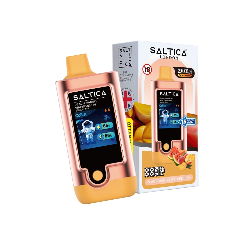 Saltica-Digital-20000-Peach-Mango-Watermelon-3.jpg Saltica 20000 Puff Peach Mango Watermelon - Görsel 1