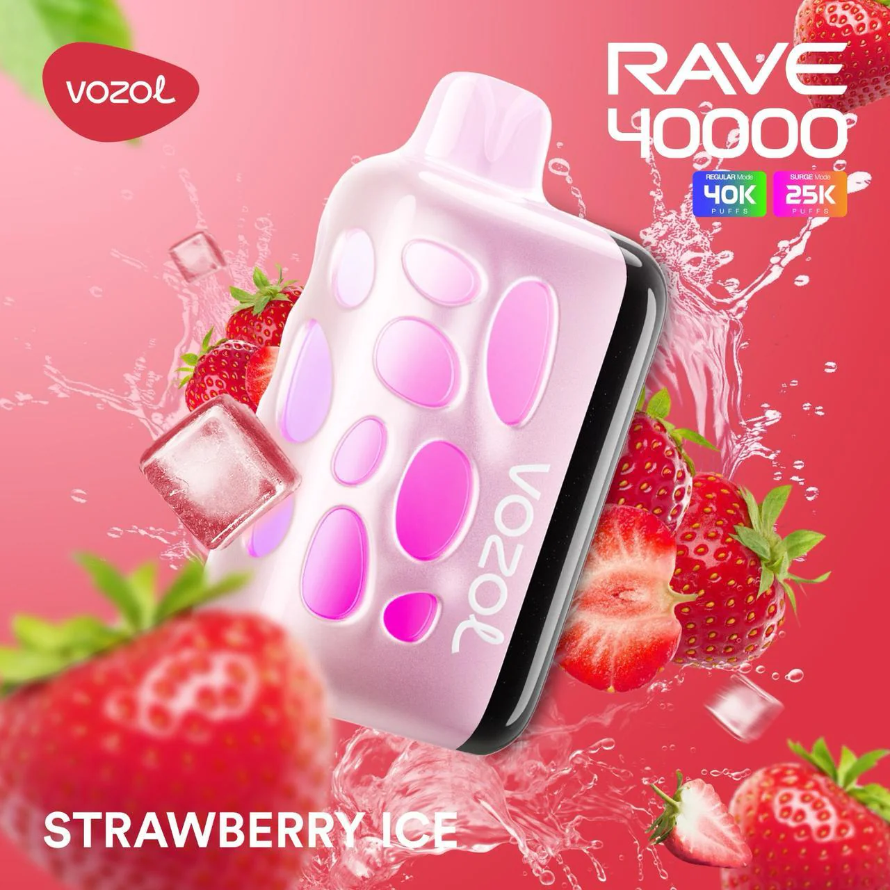 vozol-rave-40000-strawberry-ice Vozol Rave 40000 Strawberry Ice