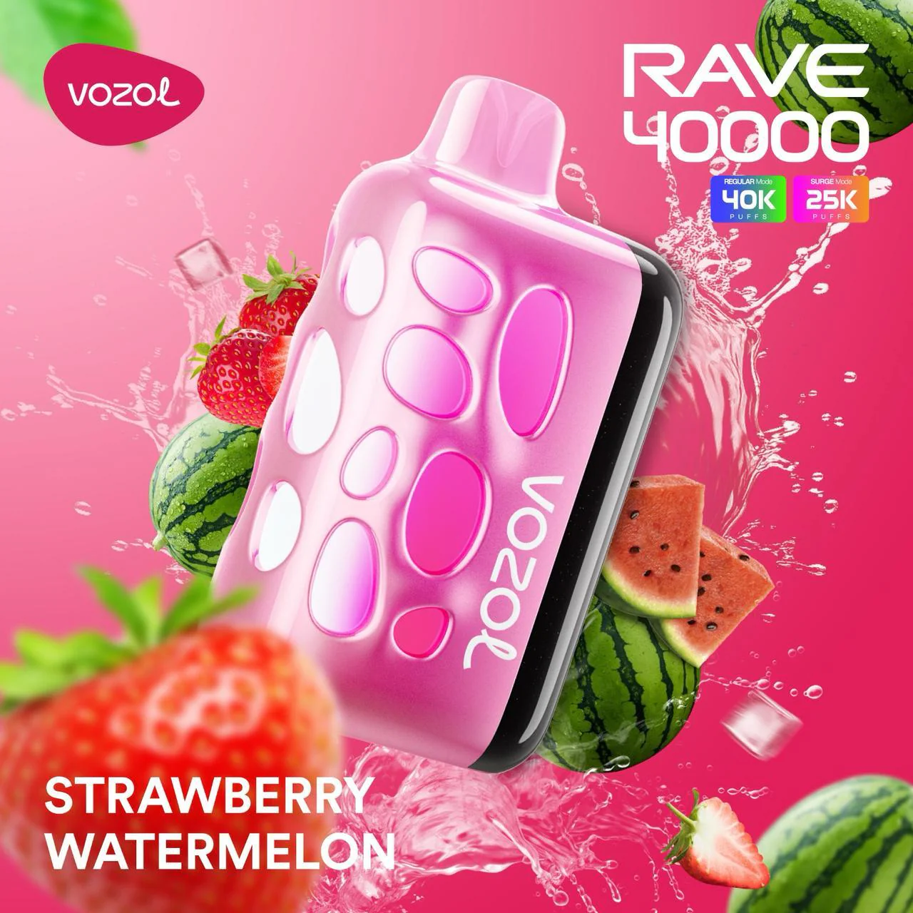 vozol-rave-40000-strawberry-watermelon Vozol Rave 40000 Strawberry Watermelon