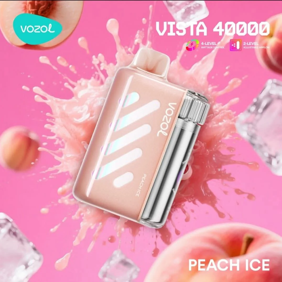 Vozol-Vista-40K-peach-ice Vozol Vista 40000 Peach Ice