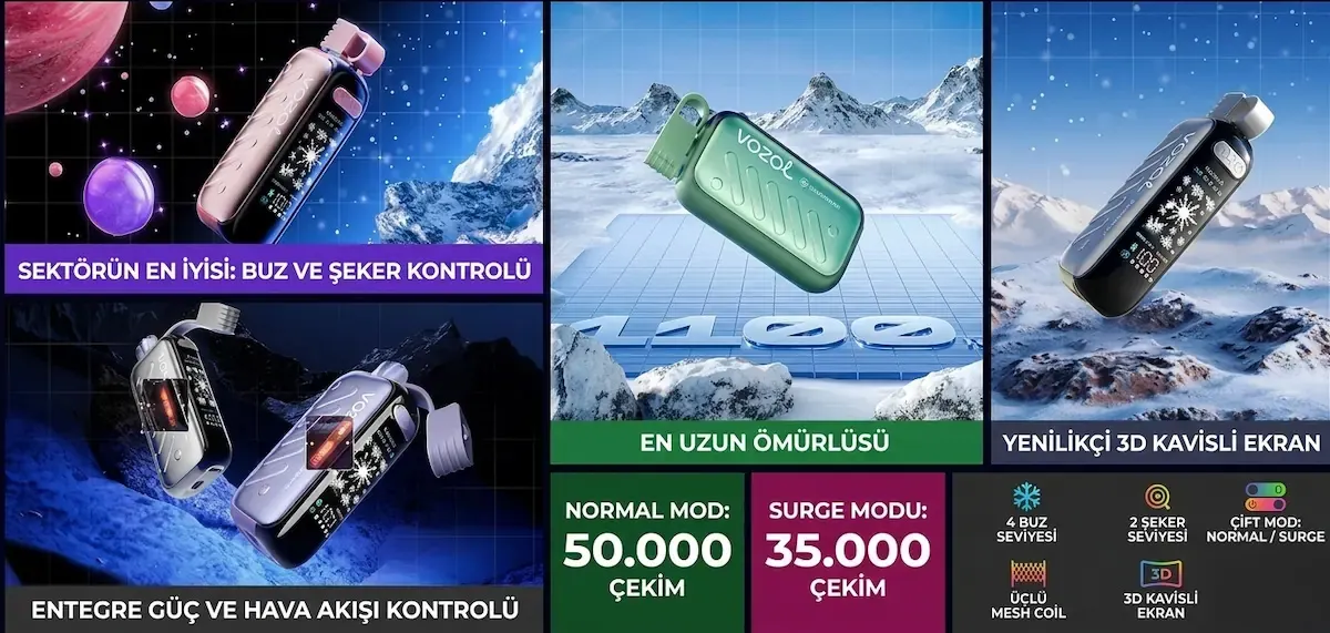 Vozol Gear 50.000 Tanıtım Görseli